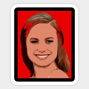 brie larson Sticker